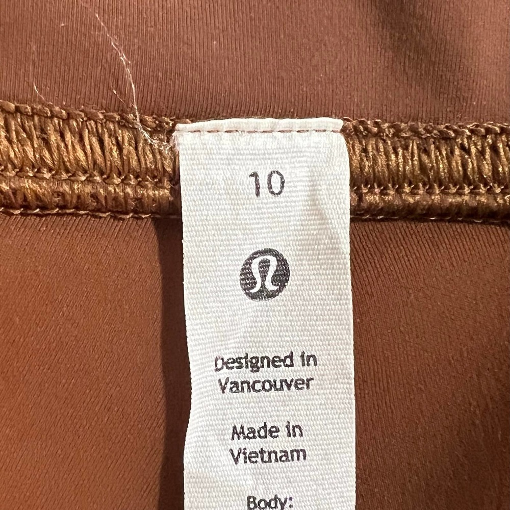 lululemon athletica Brown High-Rise Leggings - Picture 10 of 12